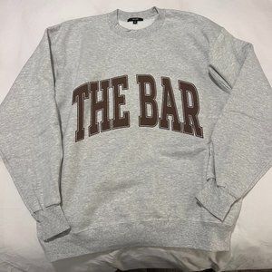 The Bar Varsity Sweatshirt